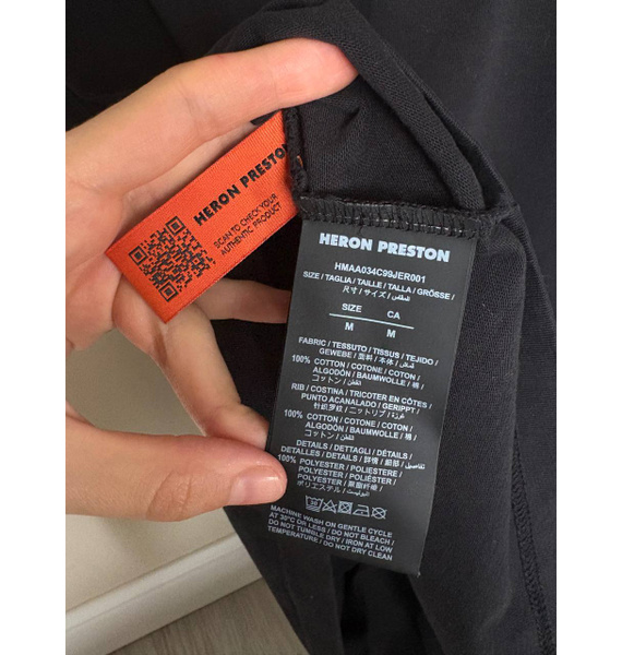 Футболка • Heron Preston • Черный