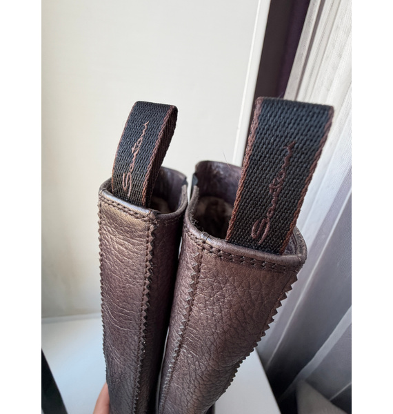 Сапоги • Santoni • Коричневый