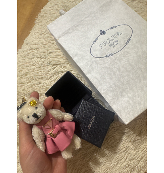Брелок • Prada • Розовый