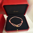 Браслет • Cartier • Розовый