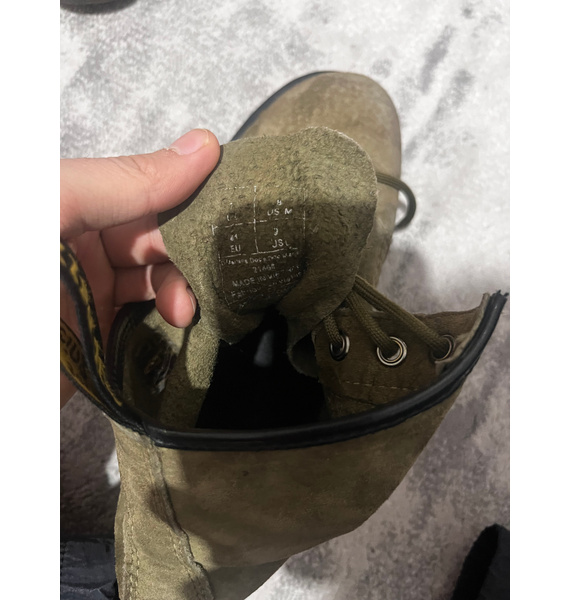 Сапоги • Dr. Martens • Хаки