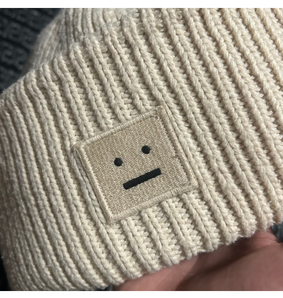 Шапка • Acne Studios • Бежевый
