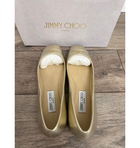 Балетки • Jimmy Choo • Золотой