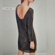Платье • Massimo Dutti • Золотой
