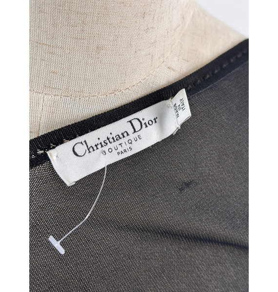 Топ • Christian Dior • Черный