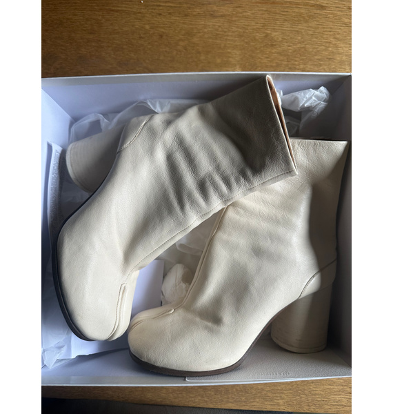 Сапоги • Maison Margiela • Кремовый