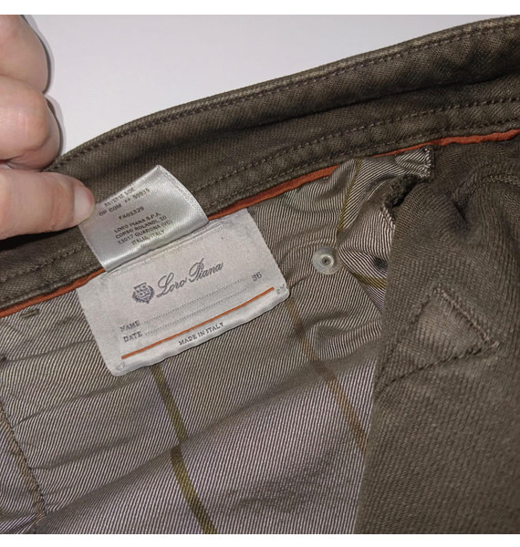 Брюки • Loro Piana • Хаки