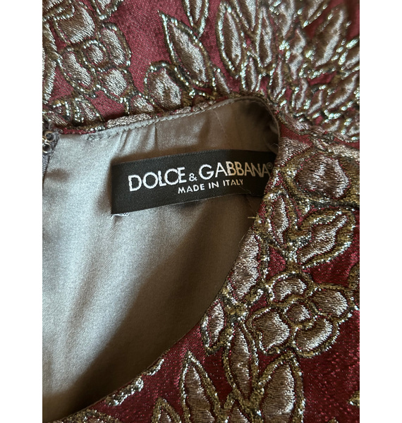 Платье • Dolce & Gabbana • Бордовый