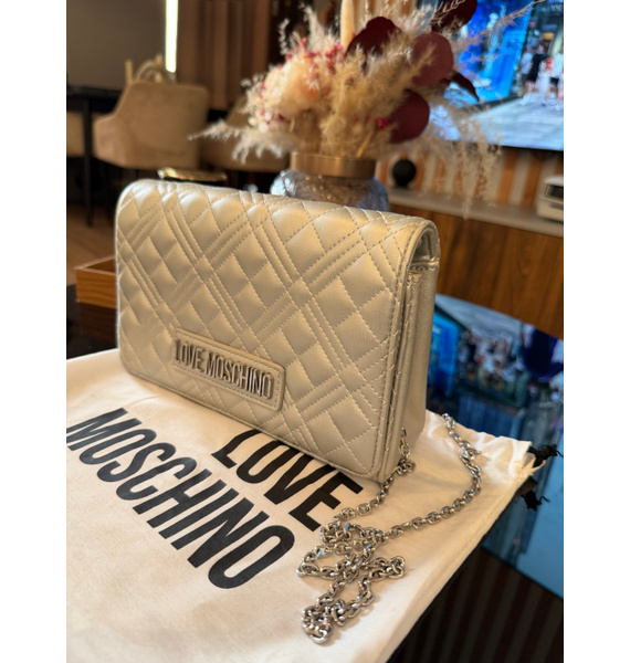 Сумка • Love Moschino • Серебряный