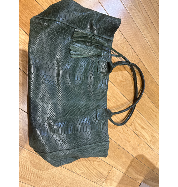 Сумка • Genuine Leather • Зеленый