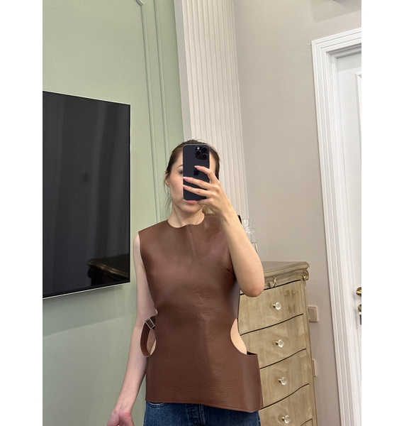 Топ • Sportmax • Коричневый