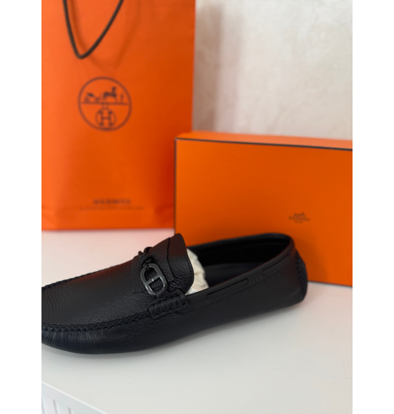 Мокасины • Hermès • Черный