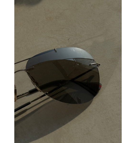 Очки • Prada Eyewear • Серебряный