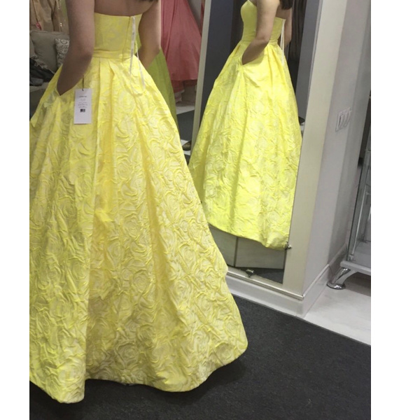 Платье • SHERRI HILL • Желтый