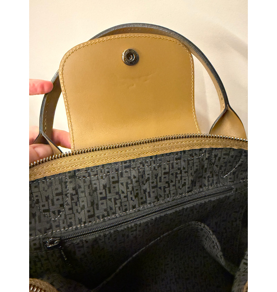 Сумка • Longchamp • Горчичный