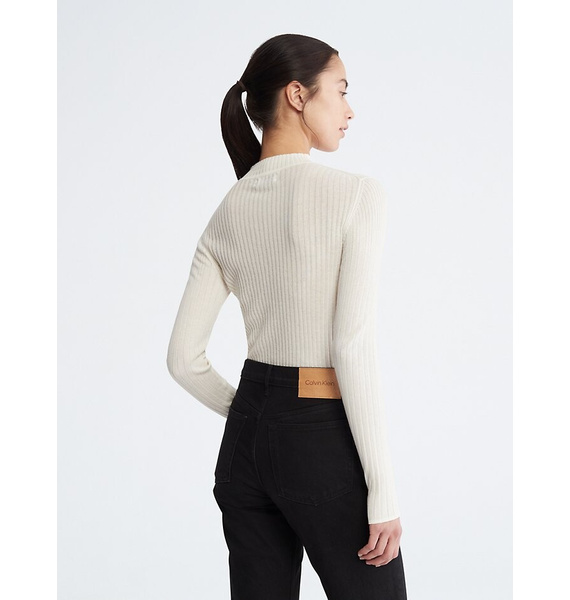 Лонгслив • Calvin Klein • Белый