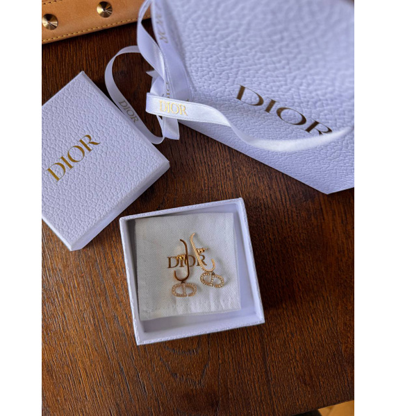Серьги • Christian Dior • Золотой