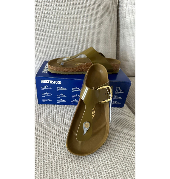 Шлепанцы • Birkenstock • Зеленый