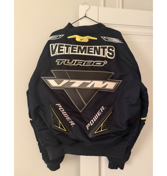 Куртка • VETEMENTS • Темно-синий