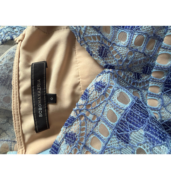 Платье • BCBGMAXAZRIA • Голубой