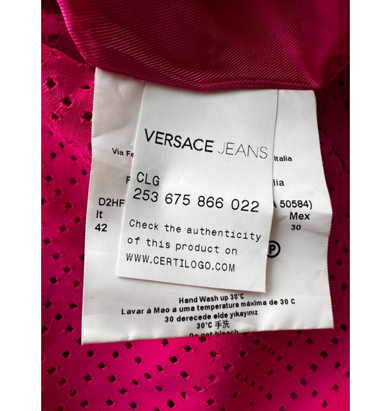 Платье • Versace • Розовый