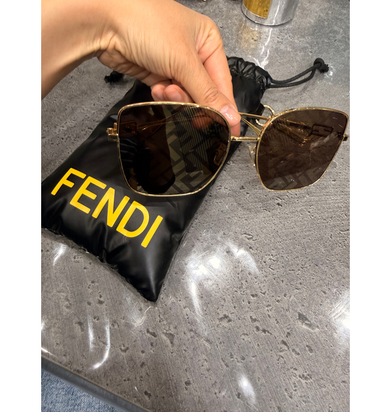 Очки • Fendi Eyewear • Коричневый