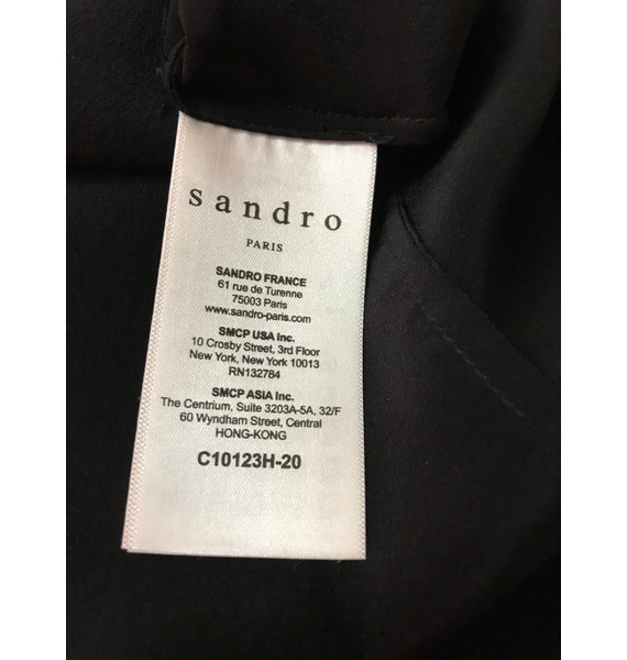 Блузка • SANDRO • Черный