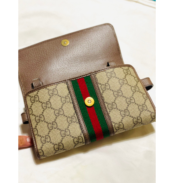 Клатч • Gucci • Тёмно-серый