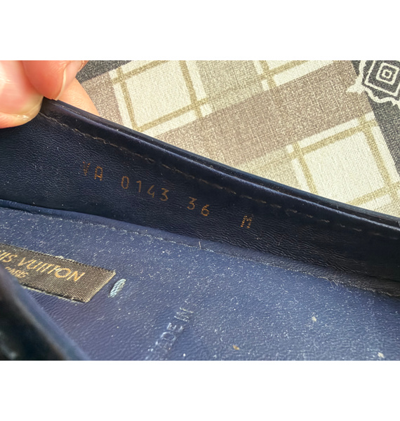 Балетки • Louis Vuitton • Темно-синий