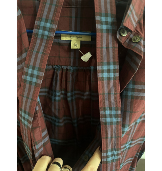 Платье • Burberry • Бордовый