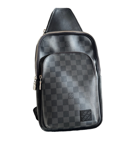 Барсетка • Louis Vuitton • Тёмно-серый