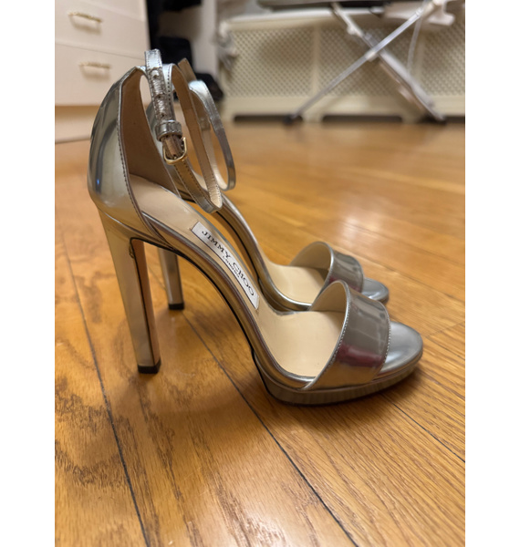 Босоножки • Jimmy Choo • Серебряный