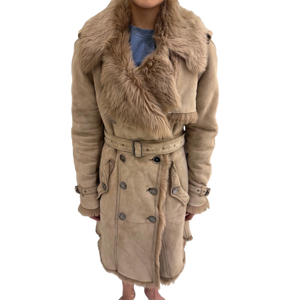 Дублёнка • Burberry • Бежевый