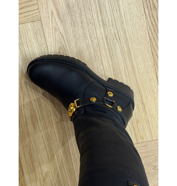 Сапоги • Versace • Черный