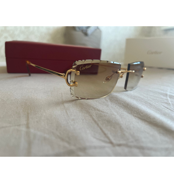 Очки • Cartier Eyewear • Золотой