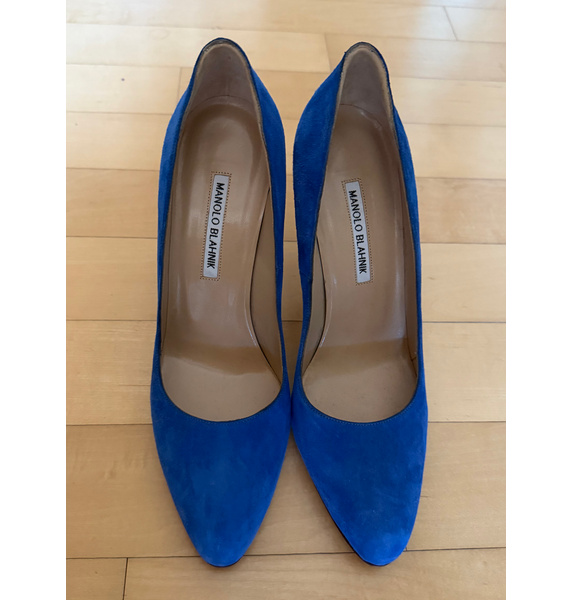 Туфли • Manolo Blahnik • Синий
