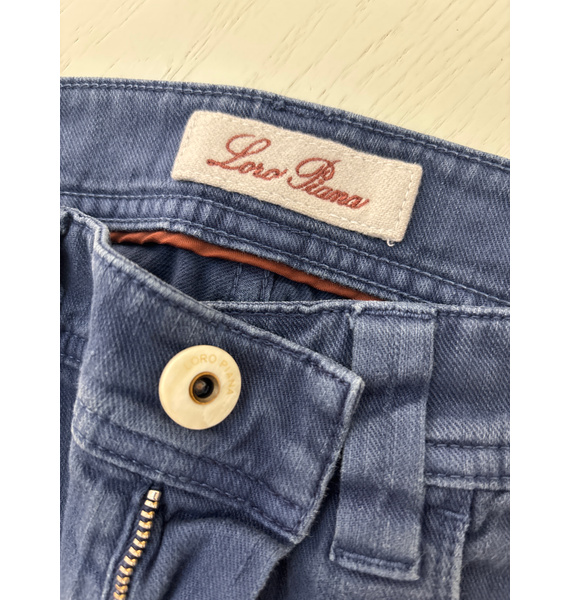 Джинсы • Loro Piana • Голубой