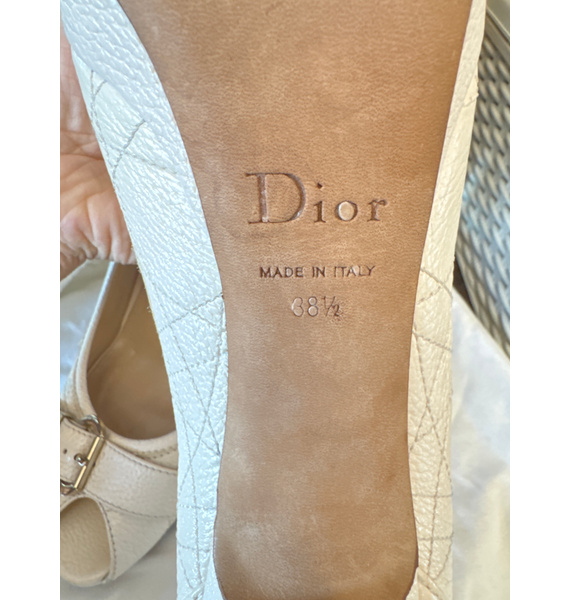 Туфли • Christian Dior • Белый