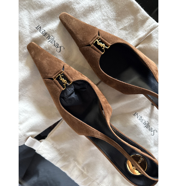 Туфли • Saint Laurent • Коричневый