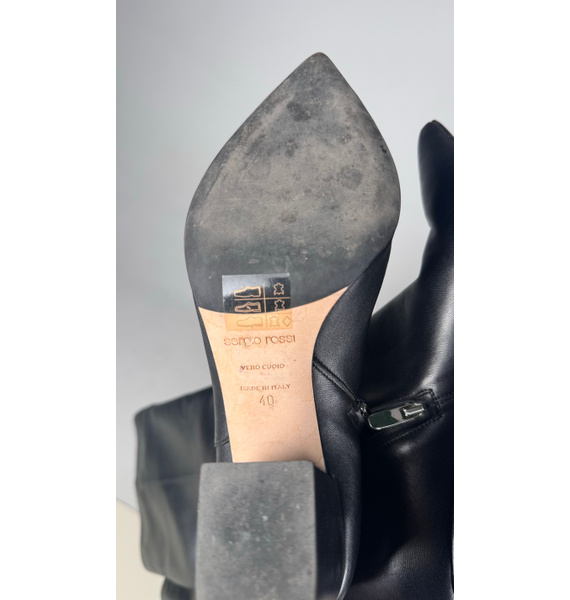 Сапоги • Sergio Rossi • Черный