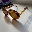 Солнцезащитные очки • Versace Eyewear • Коричневый
