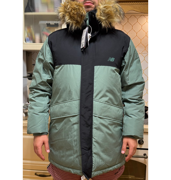 Пуховик • New Balance • Мятный
