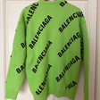Джемпер • Balenciaga • Зеленый