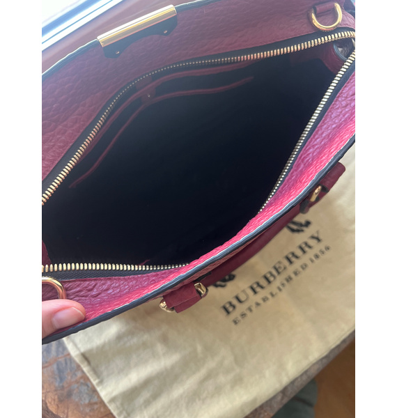 Сумка • Burberry • Бордовый