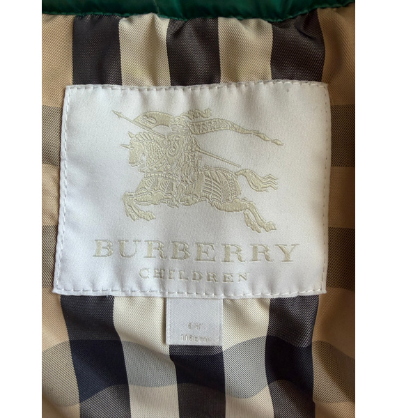 Куртка • Burberry • Зеленый