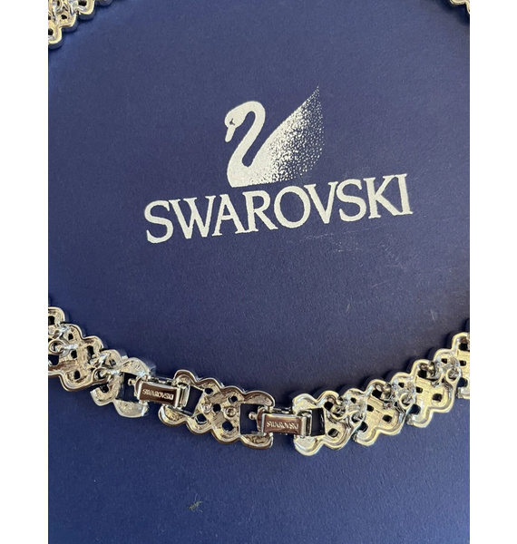 Колье • Swarovski • Серебряный