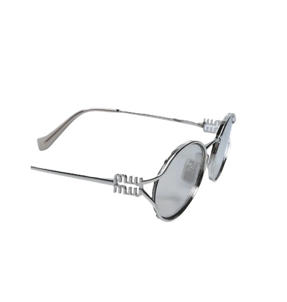Очки • Miu Miu Eyewear • Серебряный