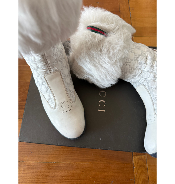 Сапоги • Gucci • Белый