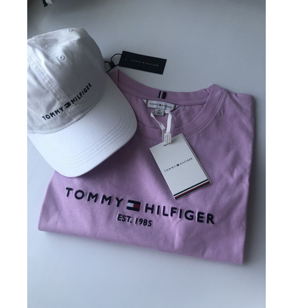 Футболка • Tommy Hilfiger • Розовый