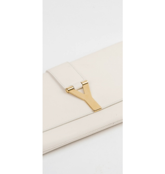 Клатч • Yves Saint Laurent • Молочный
